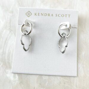 Kendra Scott • Abbie Silver Convertible Huggie Earrings